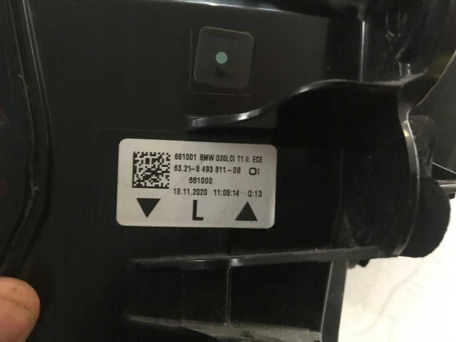 BMW 5 G30 LCI LIFT 20- LAMPA TYŁ tylna europa