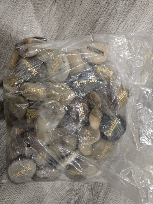 50 Pedras Gravadas Polidas