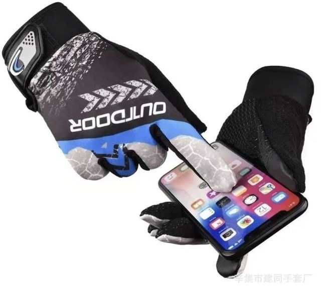 Luvas bicicleta e moto UniSexo Touch Screen