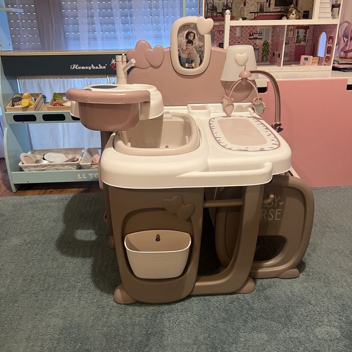 Smoby opiekunka wanienka kołyska zestaw