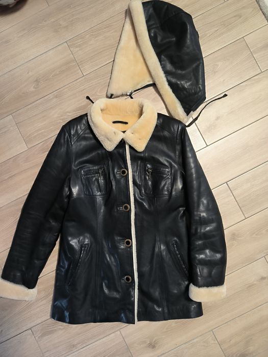 Натуральна дублянка 46 розмір куртка дубленка