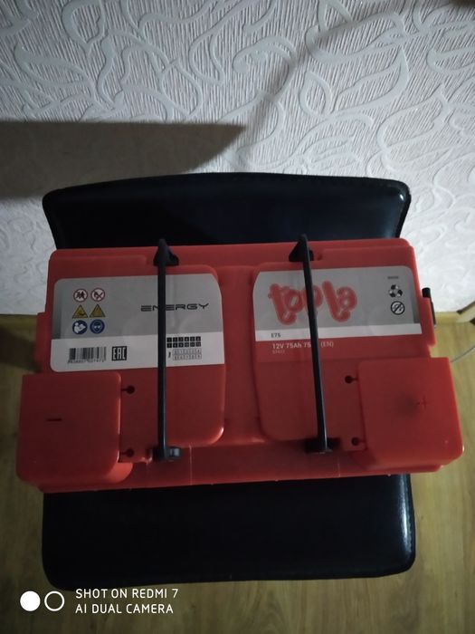 Акція!! Акумулятор Ford-Topla оригінал 75A 750 пускове 24р(новий)