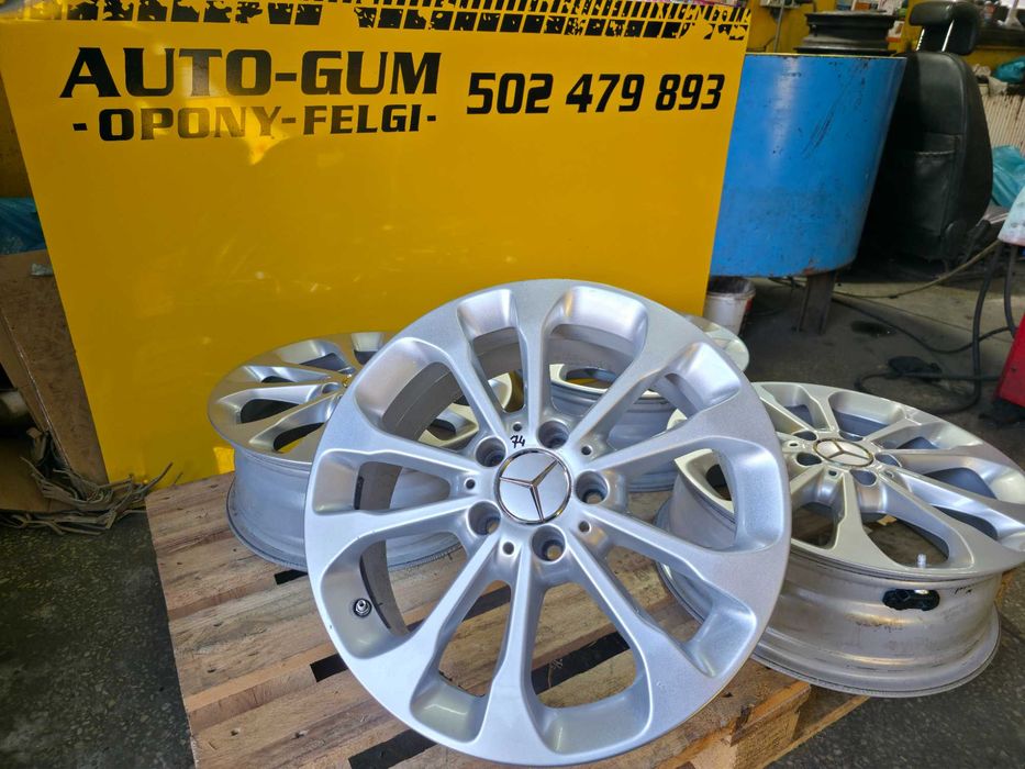 Alufelgi 5x112 17 Mercedes-Benz Klasa A B C CLA GLA GLB W246 W247 W176 OE 6.5" x 17" ET38