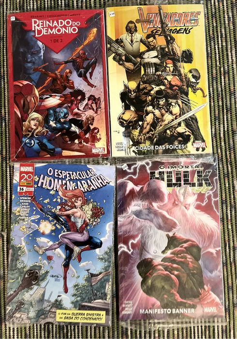 Livros BD Marvel