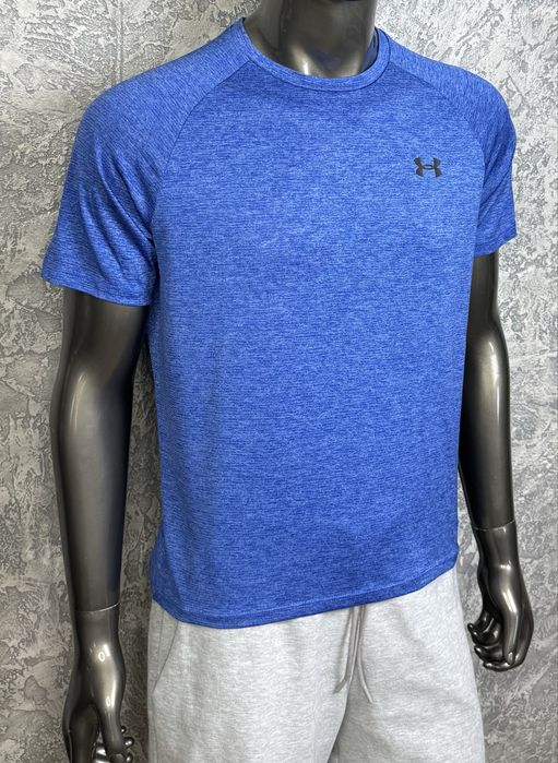 Under Armour Tech Tee футболка M размер спортивная синяя