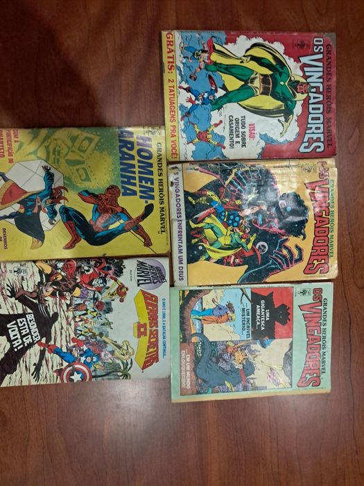 Lote de 5 Grandes Herois Marvel