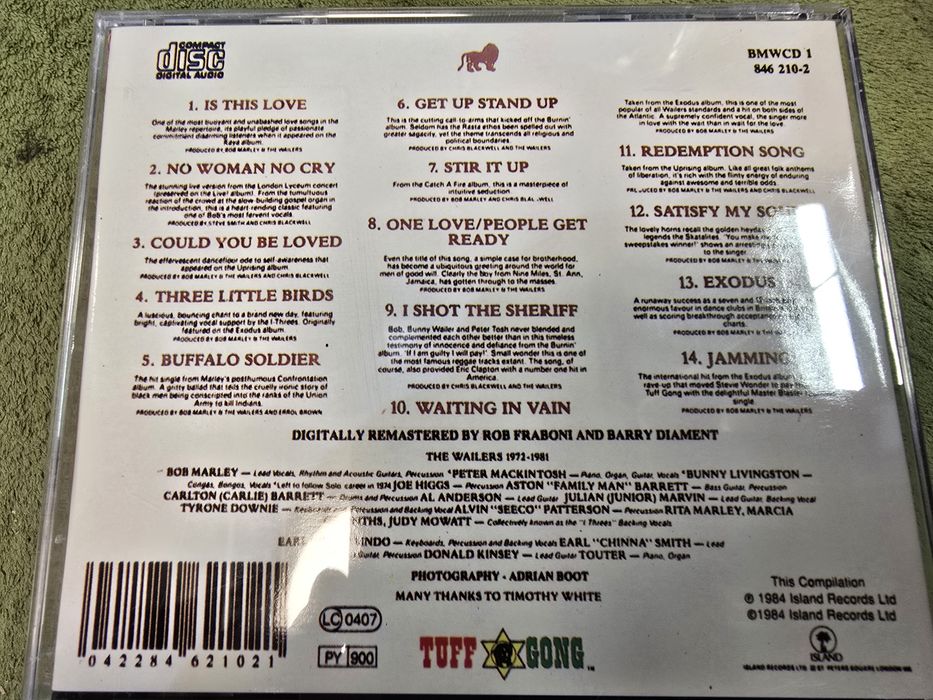 6 płyt CD różni wykonawcy.
