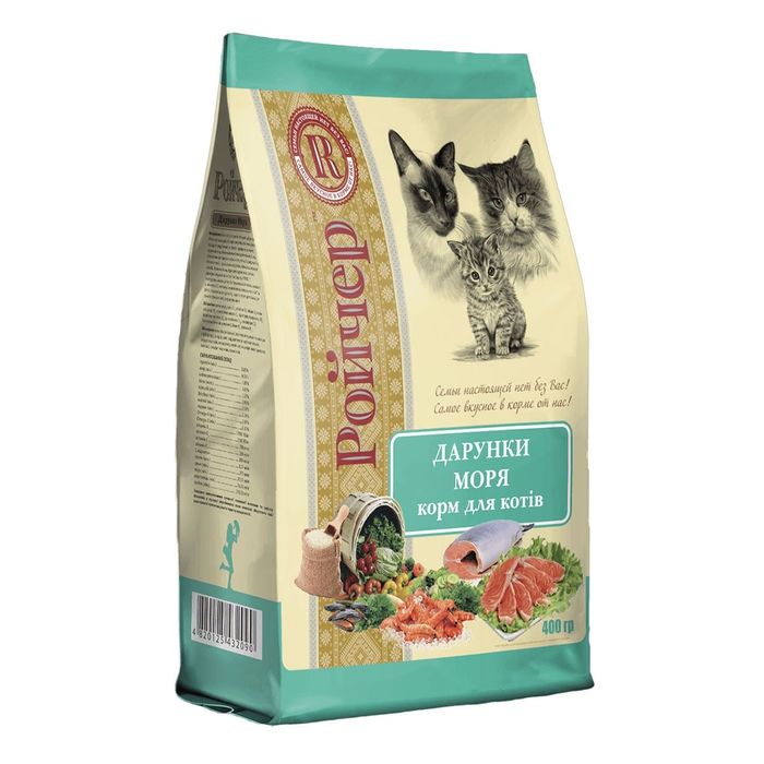 Корм Ройчер для котів і собак