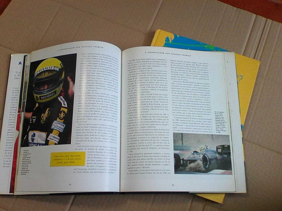 Lote livros Formula UM