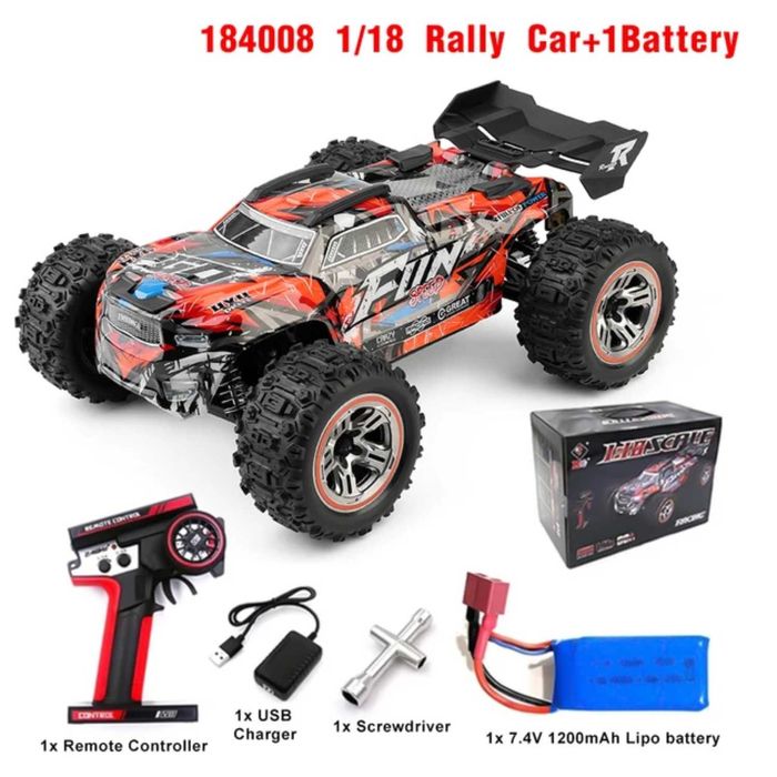 WL toys 184008 Brushless 60км\год 4WD RTR масштаб 1:18 2.4G