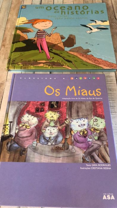 Os miaus e um oceano de histórias