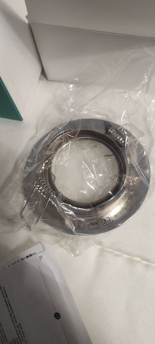 Zestaw 10 lampek LED sufitowych