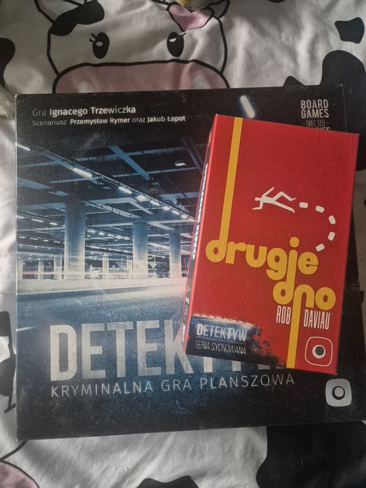 Gra planszowa DETEKTYW + drugie dno