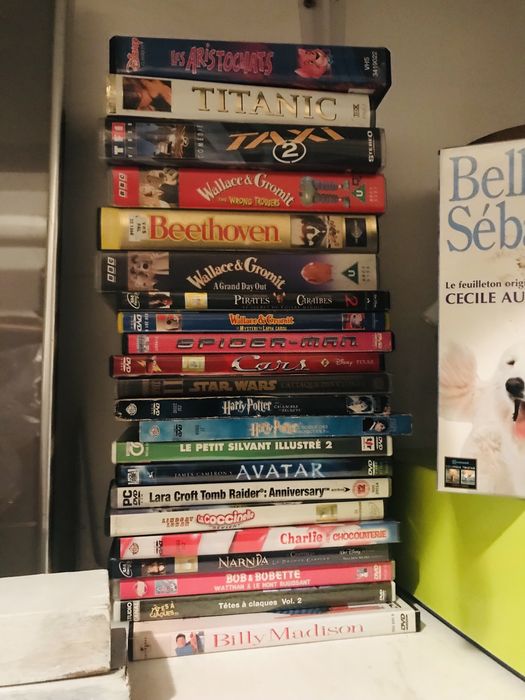 CD vídeo Filmes em francês
