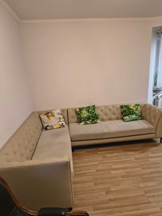 Narożnik w stylu glamour