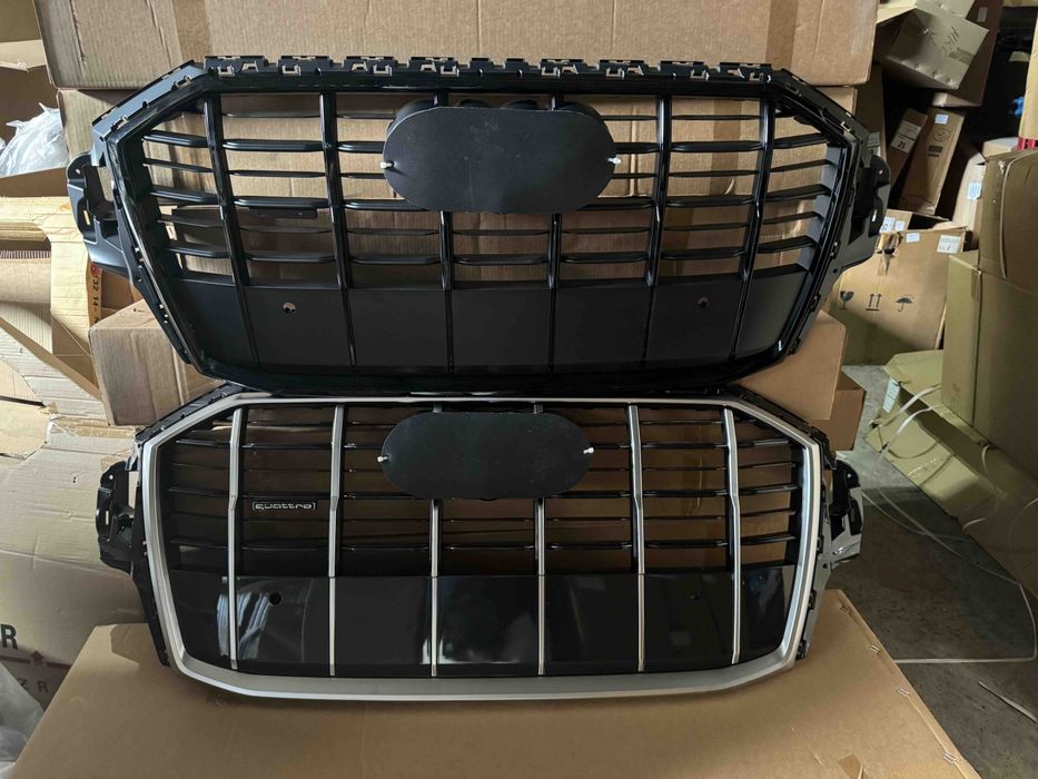 Решетка Audi Q3 2019 S line/grill audi q3