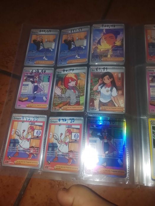 Vender cartas de Pokémon