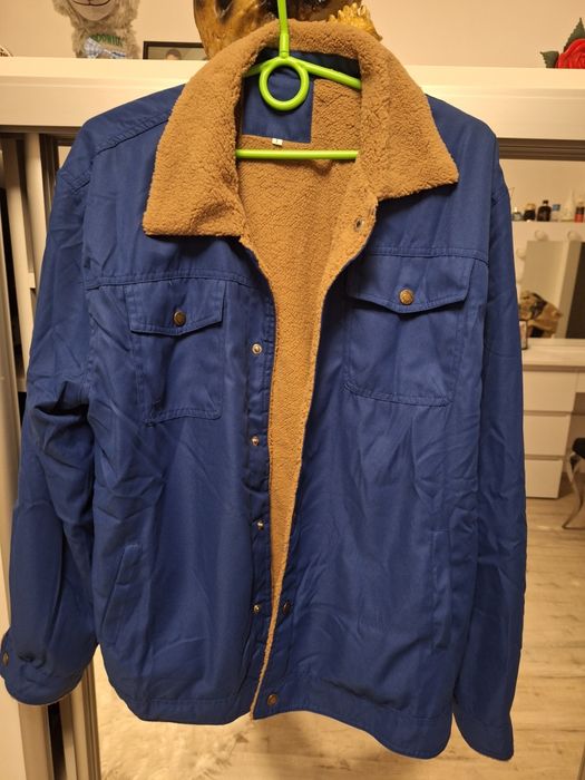 Kurtka męska z futerkiem