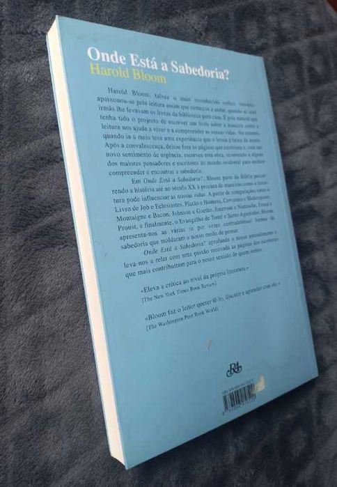 Onde Está a Sabedoria? - Harold Bloom