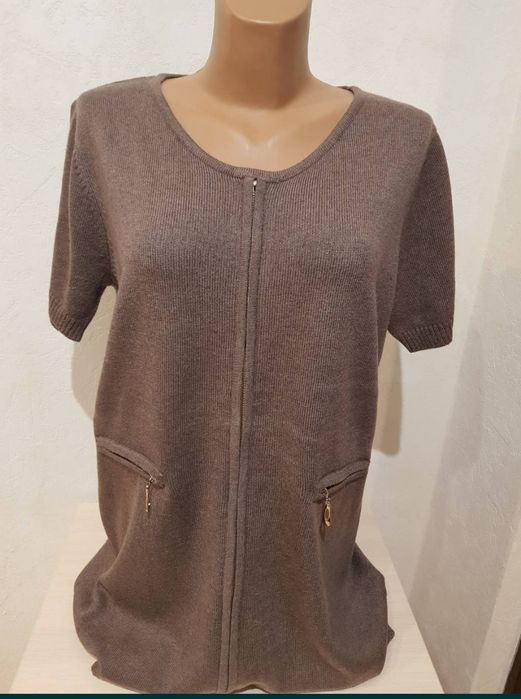 Туника кашемир_Платье_Кофта женская батал