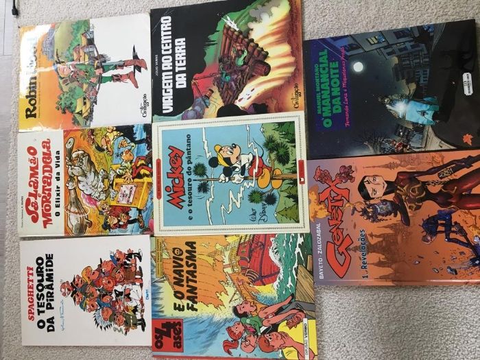 Pack livros BD vários autores II