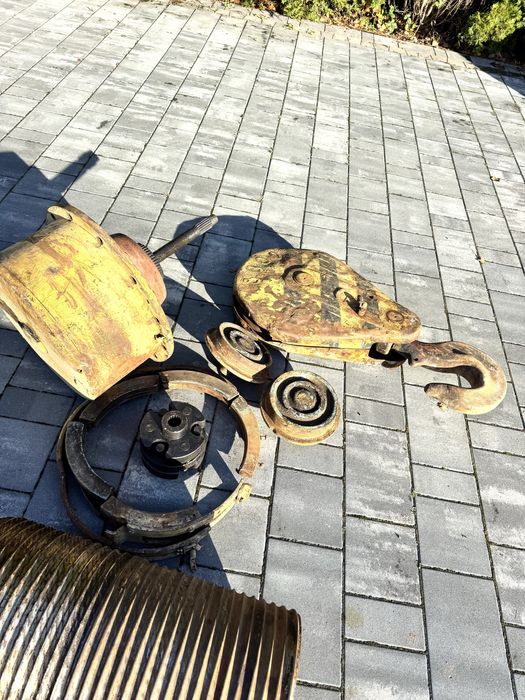 Elektrowciąg Balkancar Bułgar 8 ton części suwnica Zremb