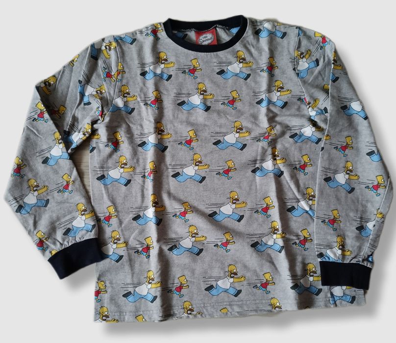 Simpsons Simpsonowie Bart i Homer koszula z długim rękawem  158-164cm