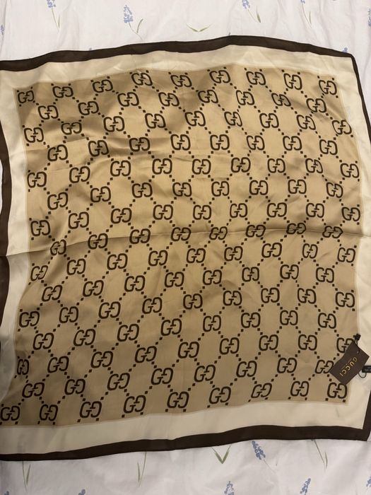 Jedwabna chusta Gucci