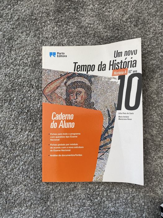 Livros escolares História - 10° e 12°