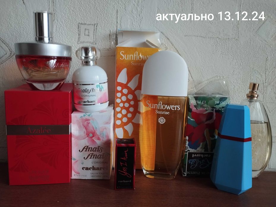 Cacharel Noa 30 ml, Cerruti 1881 100 мл оригінал Lalique Azalee