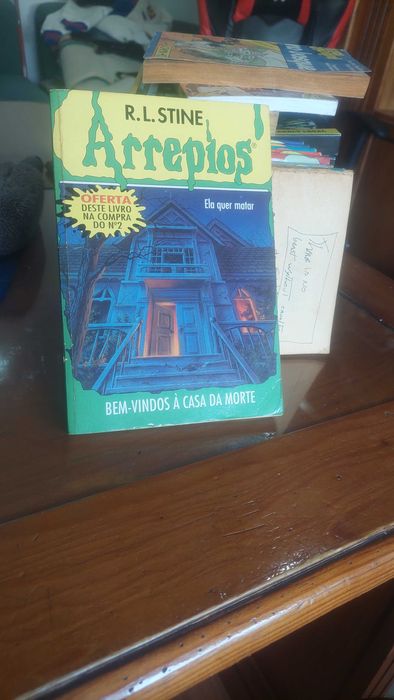 Coleção Rara – Livros Arrepios R.L. Stine – Vintage Anos 90