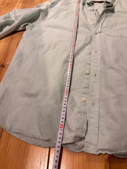 Koszula lniana Zara XL