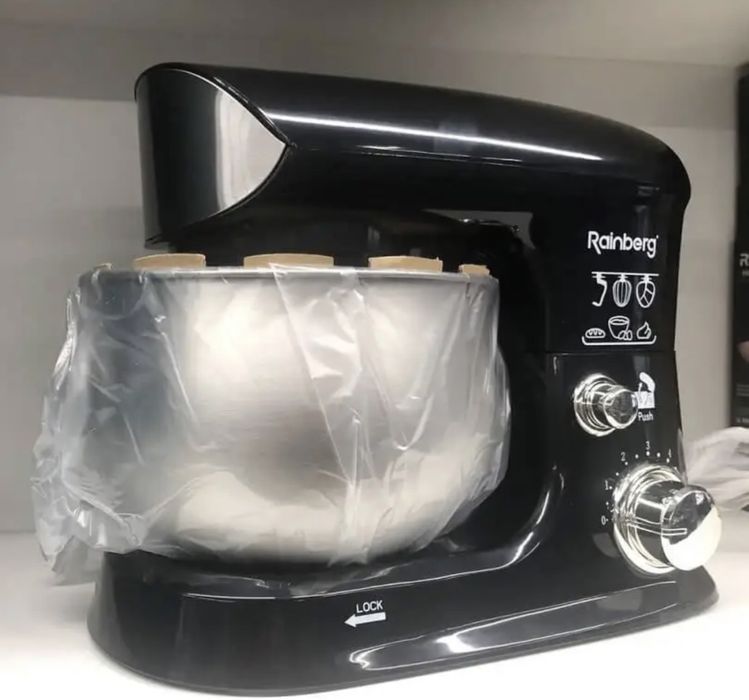 Тестомес Rainberg RB 8083 планетарный миксер блендер кухонный комбайн