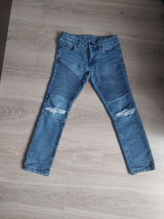 Spodnie chłopiece roz 128