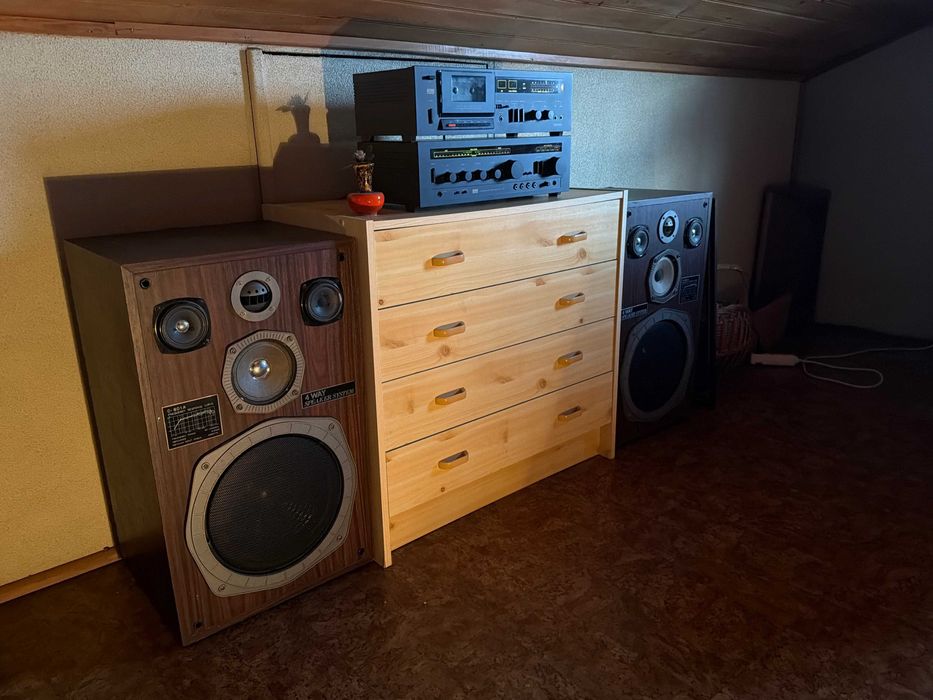 Aparelhagem Sansui + Gira Discos Technics
