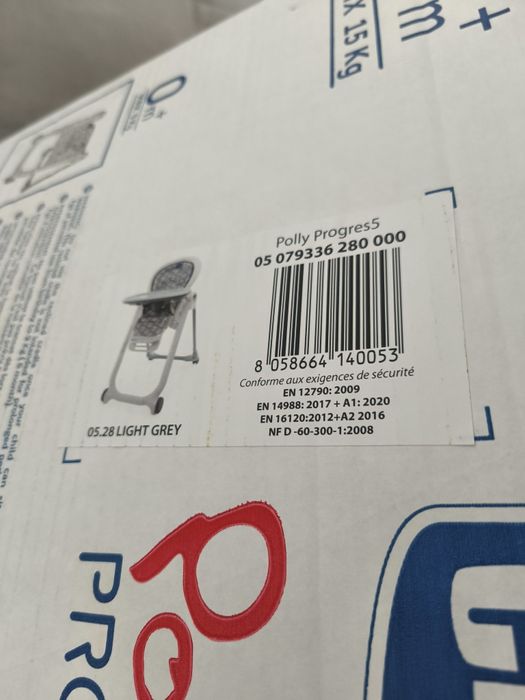 Cadeira de Papa Chicco Polly Progress 5 com Redutor