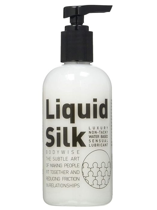 Lubrykant żel intymny Liquid Silk 250ml wodny nie plami 3szt butelka