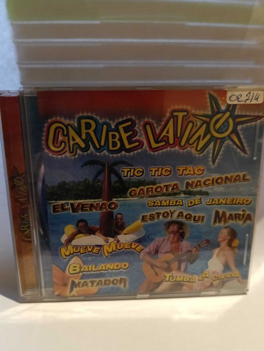 cd Caribe Latino em bom estado
