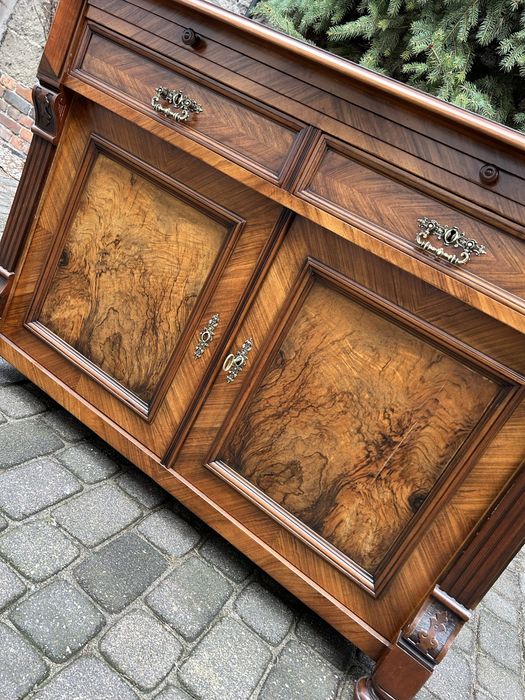 Antyczna Komoda Ekletyczna Antyk Kredens Lata 20 Unikat Po Renowacji