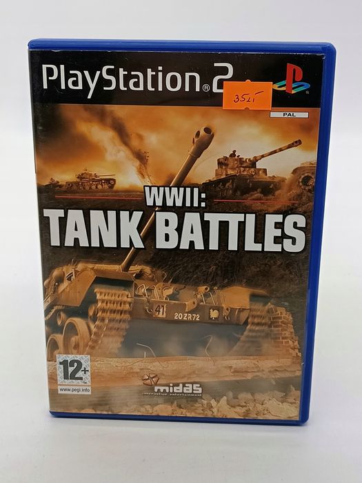 gra wwii: tank battles ps2 sony playstation 2 (ps2)