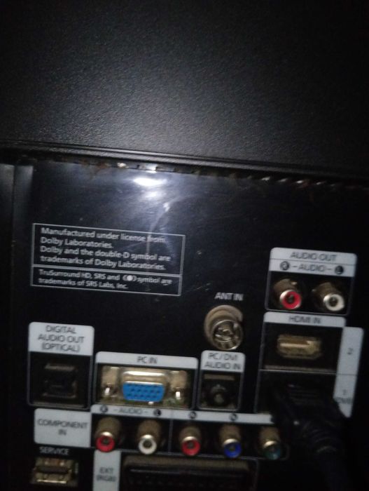 TV Samsung starszego typu