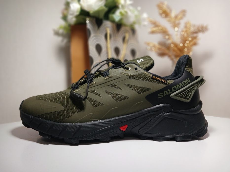 Salomon Supercross 4 Khaki | Gore-Tex | ТЕРМО