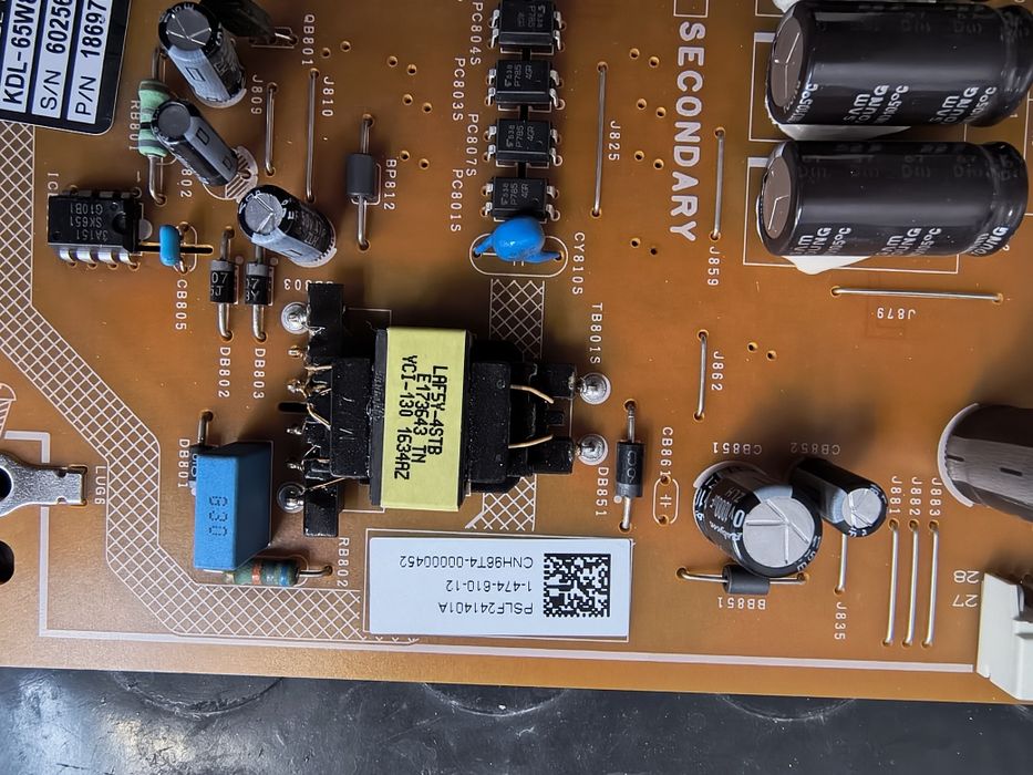 Płyta zasilacza Sony KDL-65W855C