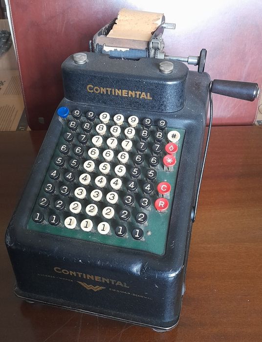 Máquinas de calcular retro