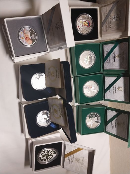 Срібні монети НБУ