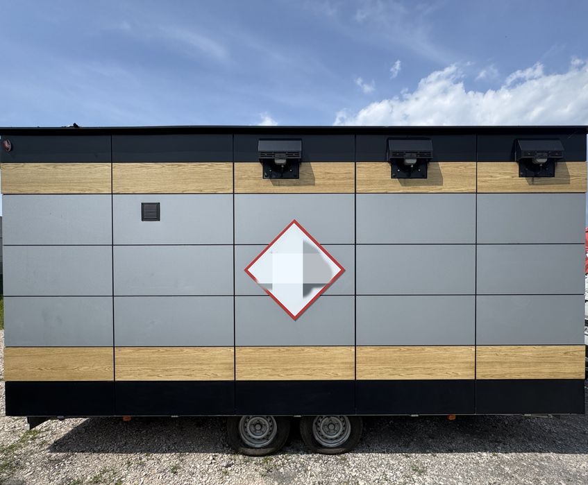 Przyczepa gastronomiczna kebab CESJA ODSTĘPNE SYMBOLICZNĄ ZŁOTÓWKĘ