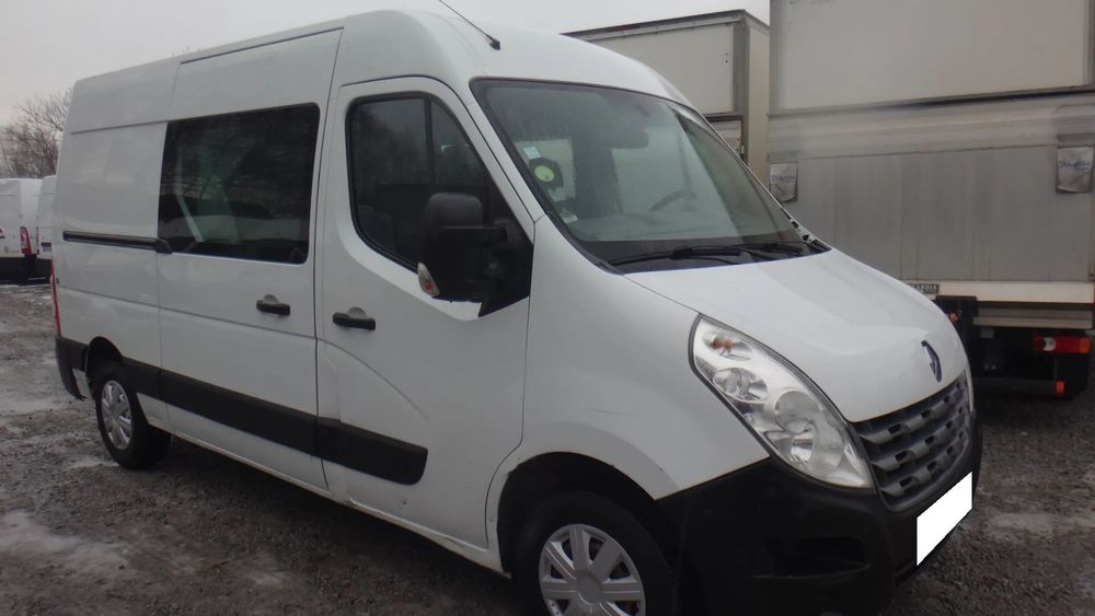 Renault Master  MASTER doka dubel kabina brygadówka ŁADNY klima tempomat