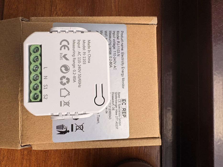 Medidor de consumo eletrico com Wifi