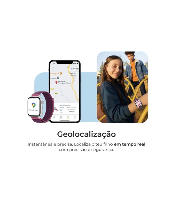 SaveWatch Plus — Relógio infantil com GPS, chamadas e WhatsApp (SaveFamily)