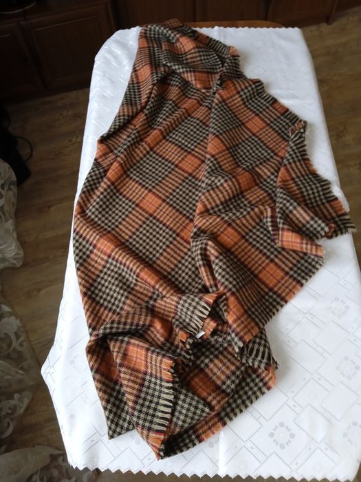 Ogromna, ciepła, miękka i elegancka chusta. Nowa